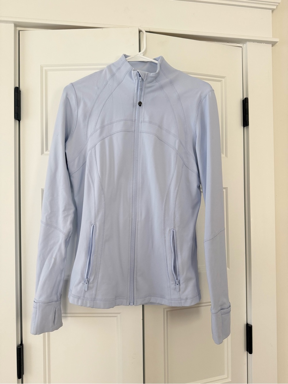 Light Blue Lululemon Define Jacket-Size 12